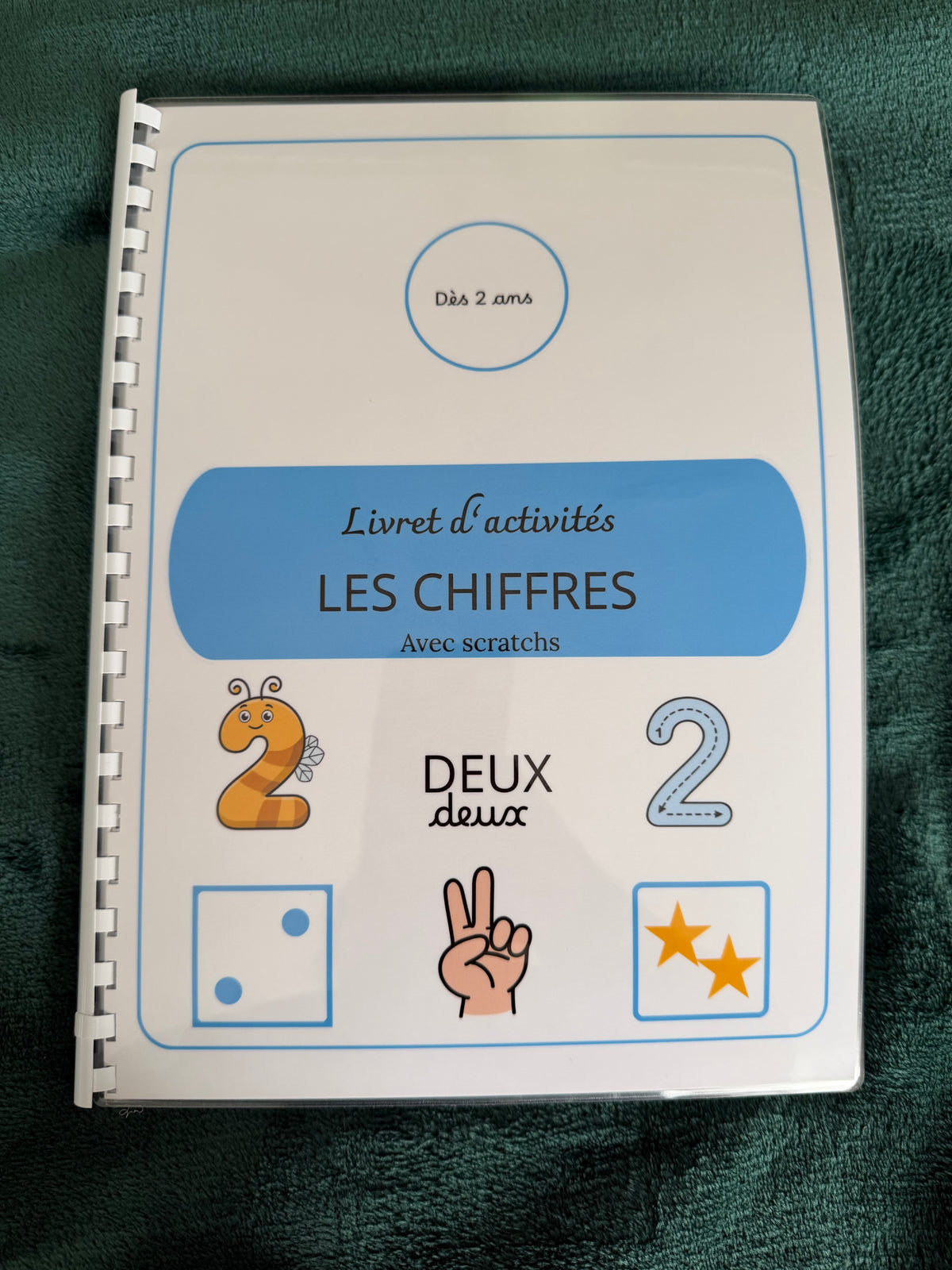 Livret éducatif j’apprends les chiffres