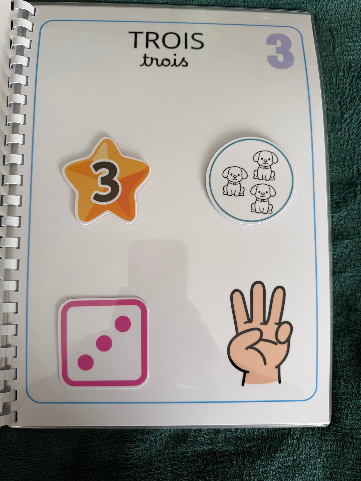 Livret éducatif j’apprends les chiffres